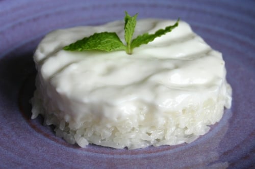 Sweet sticky rice cake