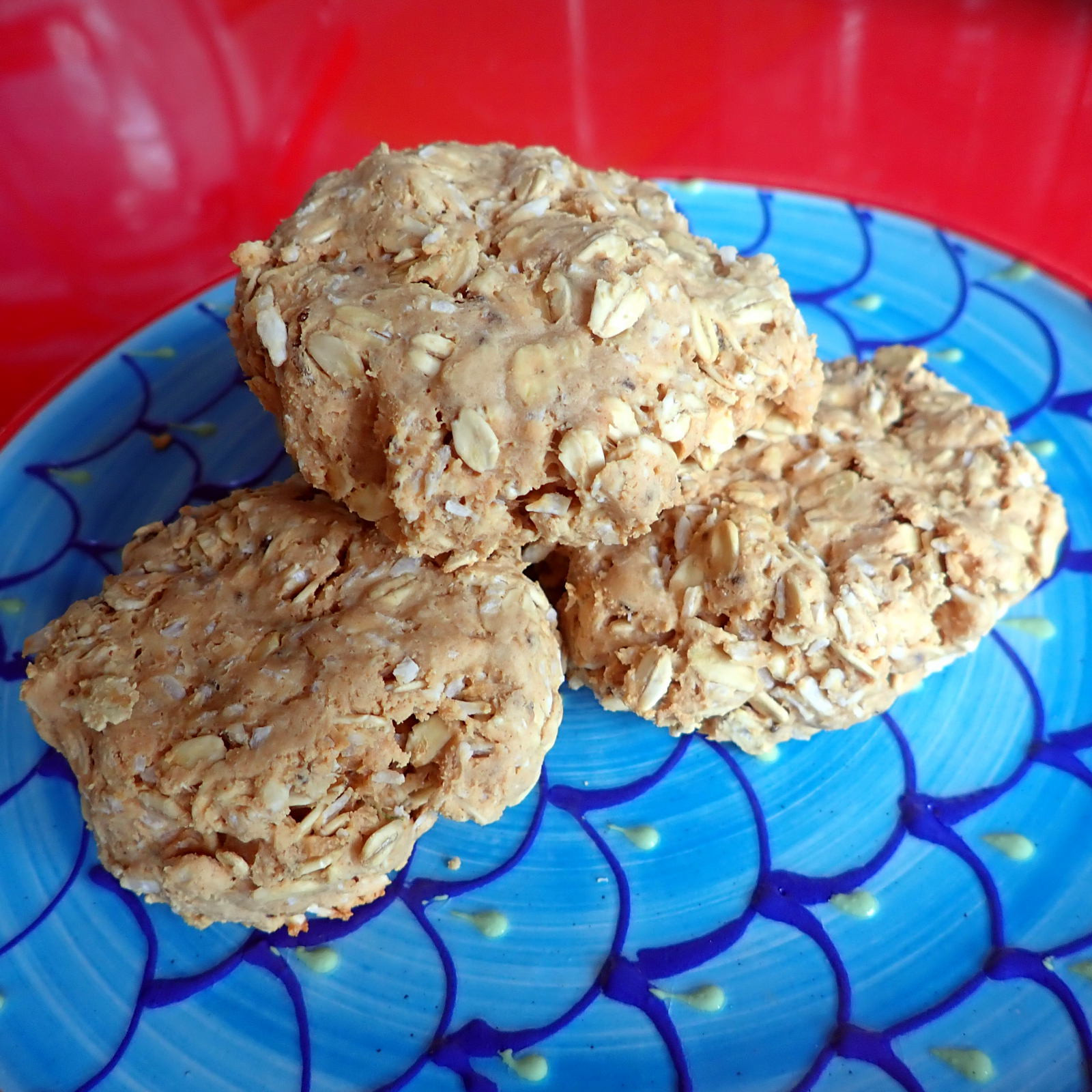Oat-Peanut Protein Cookies