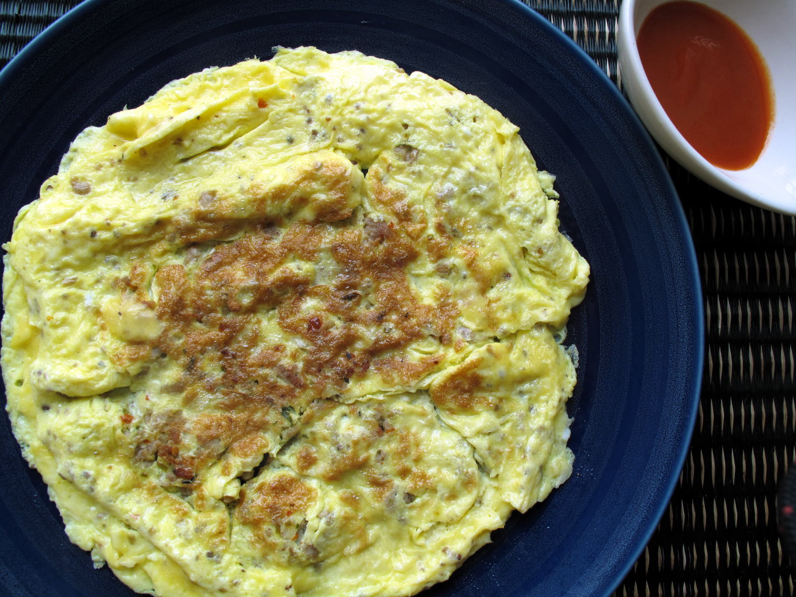 Minced Pork Omelet