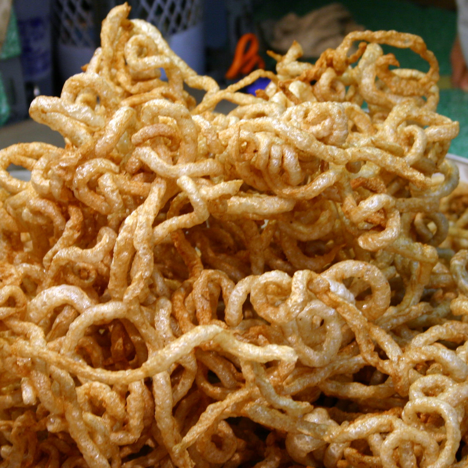 Fried Pork Skin Traveling Chili