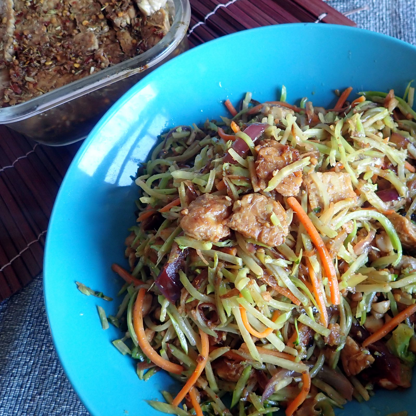 Stir-fried Tempeh