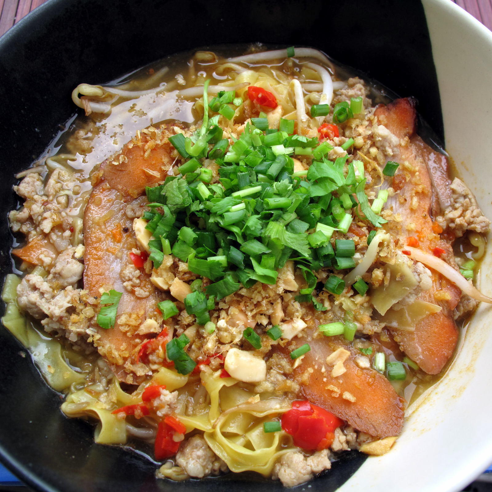 Egg Noodles with Red Pork